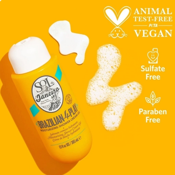 Sol de Janeiro Moisturizing Shower Cream/Gel, 3oz, New - Picture 10 of 10